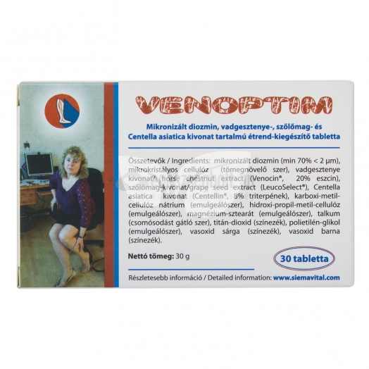 Venoptim Mikronizált Diozmin Tabletta • Egészségbolt