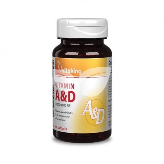 Vitaking A&D A-10000NE-D-1000NE gélkapszula • Egészségbolt
