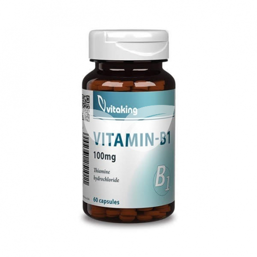 Vitaking B1-100 mg kapszula • Egészségbolt