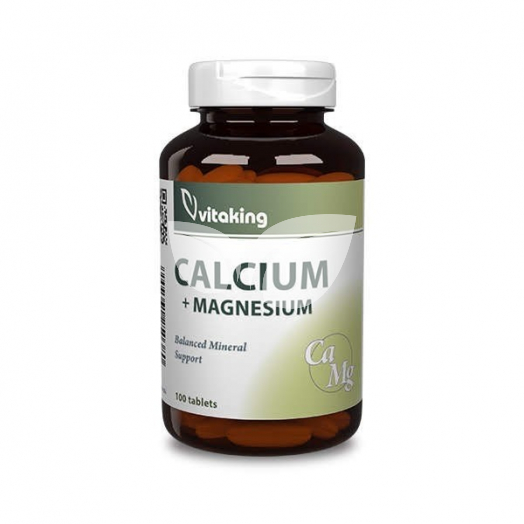 Vitaking Calcium, Magnézium 500/250 mg tabletta • Egészségbolt