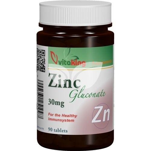 Vitaking Cink 25 mg tabletta • Egészségbolt