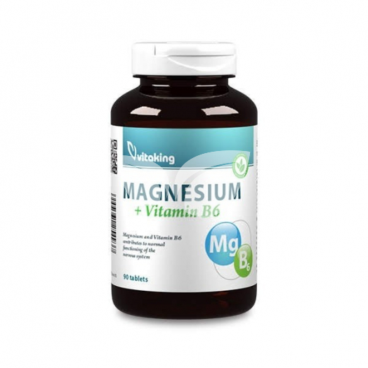 Vitaking Magnézium + B6-Vitamin 90 db • Egészségbolt