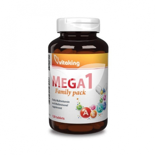 Vitaking Mega - 1 Multivitamin 120 Db • Egészségbolt