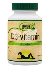 Vitamin Station D3-Vitamin tabletta • Egészségbolt