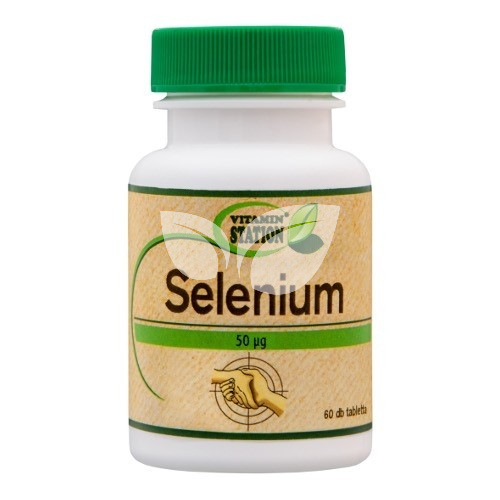 Vitamin Station Szelén Selenium 50 μg tabletta • Egészségbolt
