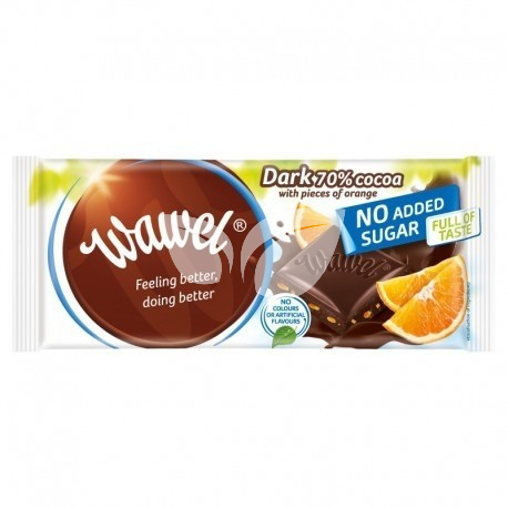 Wawel Cukormentes Étcsokoládé Narancsos • Egészségbolt