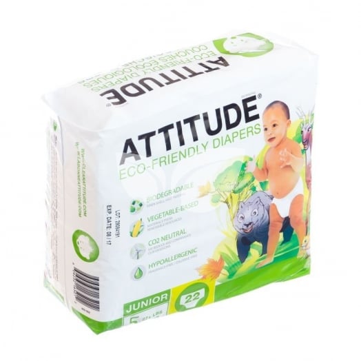 Attitude Környezetbarát Junior pelenka 22 db • Egészségbolt