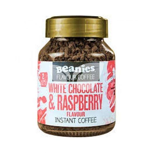 Beanies Fehércsokoládé-Málna Instant Kávé 50G • Egészségbolt