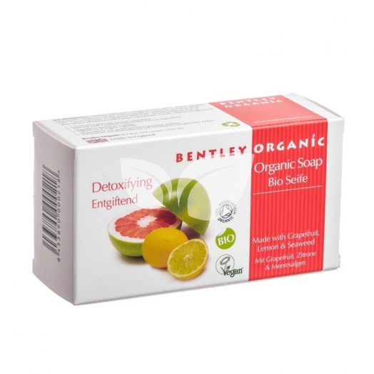Bentley Organic Tengeri hínáros bio szappan grapefruittal és citrommal 150 g • Egészségbolt