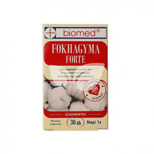 Biomed Fokhagyma Forte Kapszula • Egészségbolt
