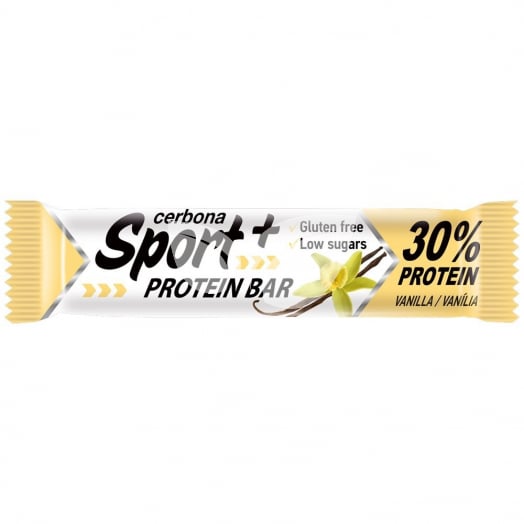 Cerbona Sport+ Magas Fehérjetartalmú Vaníliás Szelet Kakaós Bevonattal Cukrokkal És Édesítőszerekkel Gluténmentes 50 G • Egészségbolt