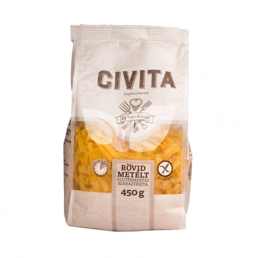 Civita - Rövid Metélt Tészta (Gluténmentes) 450 G • Egészségbolt