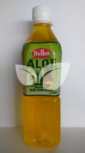 Dellos Aloe Vera Üdítőital Ananász 500 ml • Egészségbolt