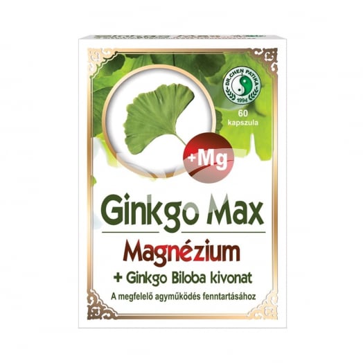 Dr.Chen Ginkgo Max Kapszula Magnéziummal • Egészségbolt