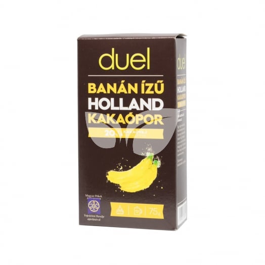 Duel - Holland Ízesített Kakaópor (Banán Ízű) 75 G • Egészségbolt