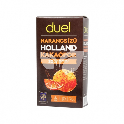 Duel - Holland Ízesített Kakaópor (Narancs Ízű) 75 G • Egészségbolt