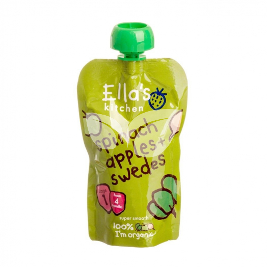 Ella's kitchen Bio spenótos almapüré rutabagával 120 g • Egészségbolt