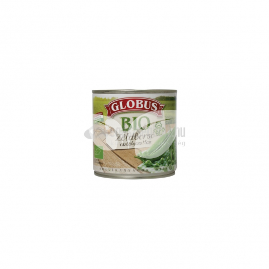Globus Bio Zöldborsó 400 G • Egészségbolt
