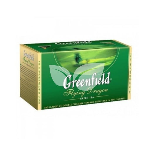 Greenfield - Flying Dragon Zöld Tea 50 G • Egészségbolt