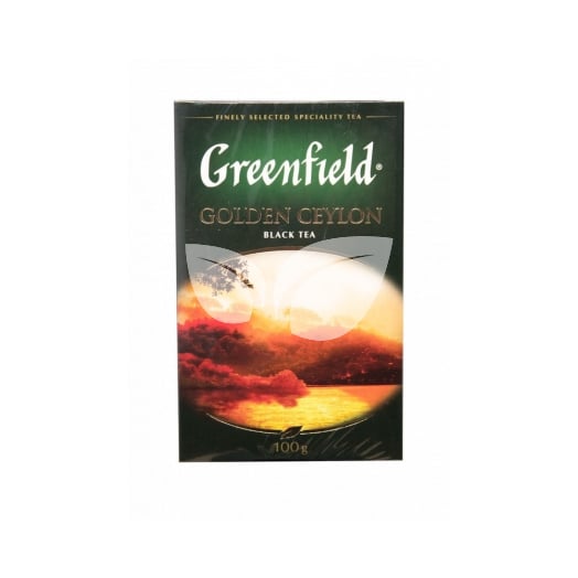Greenfield - Golden Ceylon Fekete Tea  Szálas 100G • Egészségbolt