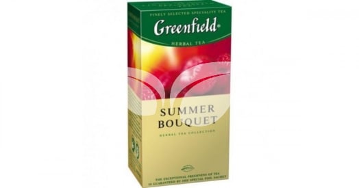 Greenfield - Summer Bouquet - Málna Ízesítésű  Gyümölcstea Keverék 50G • Egészségbolt