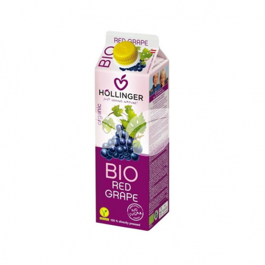 Höllinger - 100%-Os Vörös Szőlőlé Bio 1000 ml • Egészségbolt