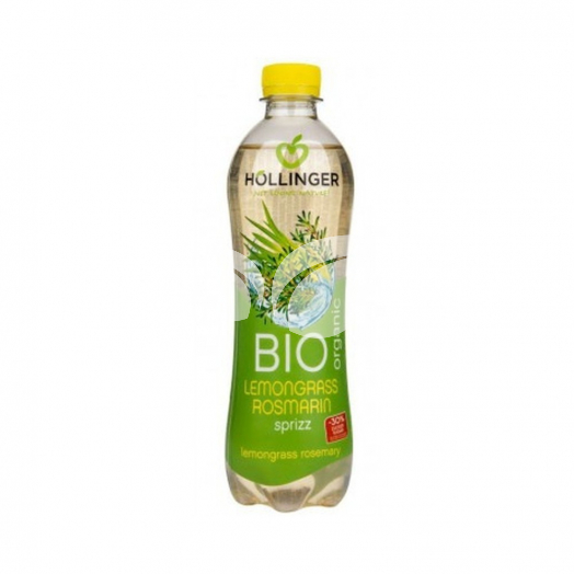 Höllinger - Citromfű- Rozmaring Üdítőital Szénsavas Bio 500 ml • Egészségbolt