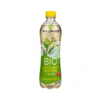 Höllinger - Citromfű- Rozmaring Üdítőital Szénsavas Bio 500 ml