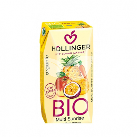 Höllinger Bio Multi sunrise  nektár 200 ml • Egészségbolt