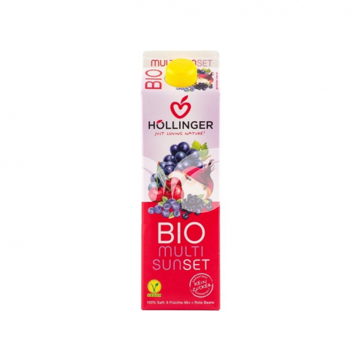 Höllinger Bio Sunset Vegyesgyümölcs nektár 1000 ml • Egészségbolt