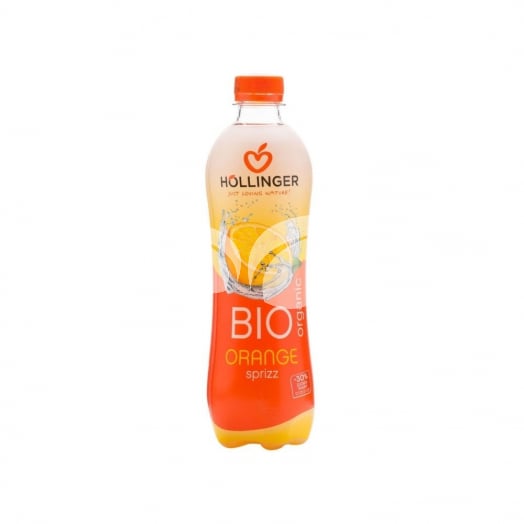 Höllinger - Narancsos Üdítőital Szénsavas Bio 500 ml • Egészségbolt