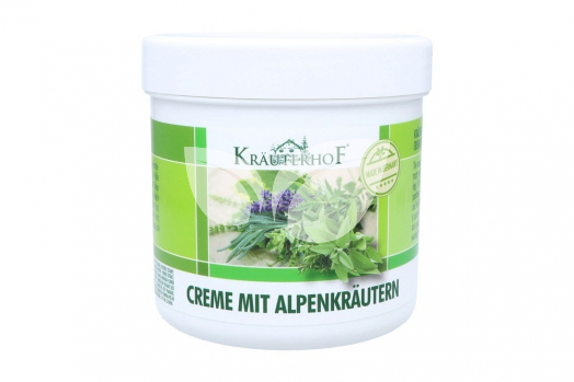 Krauterhof Alpenkrauter Börápoló Krém 250 Ml • Egészségbolt