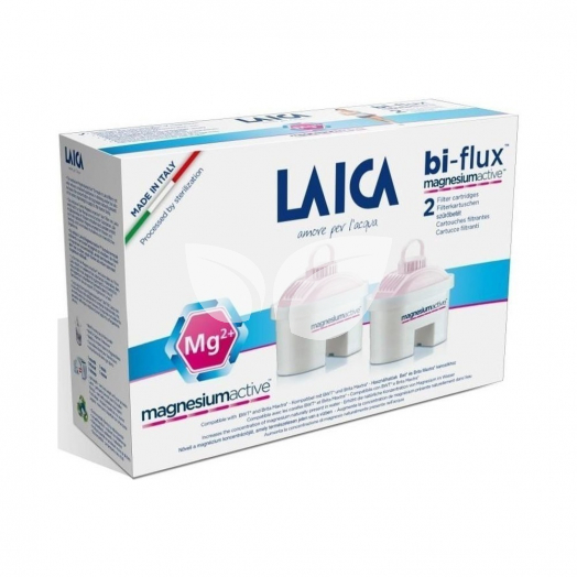 Laica Bi-Flux Vízszűrőb.Mg.Actíve 2Db • Egészségbolt