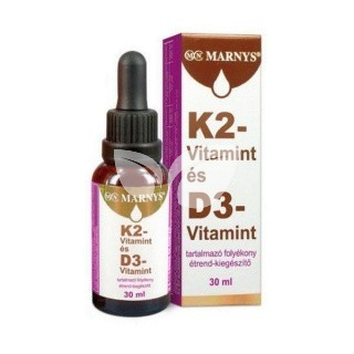 Marnys K2-vitamin és D3-vitamin 30 ml • Egészségbolt
