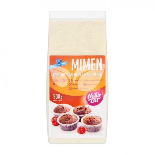 Mimen - Süteménypor Vaníliás Gluténmentes 500 G • Egészségbolt