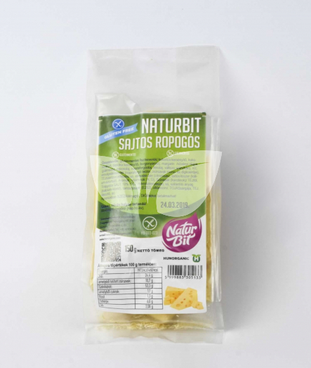 Naturbit - Sajtos Ropogós Rudacskák 150 G • Egészségbolt