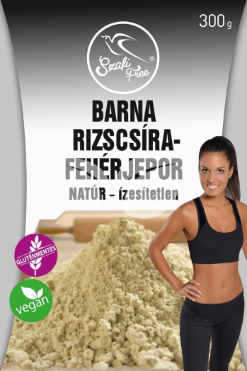 Szafi Free barna rizscsíra fehérjepor 300 g • Egészségbolt