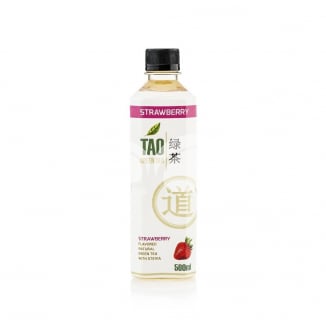 Tao Zöld Tea Eper Steviával 500 ml