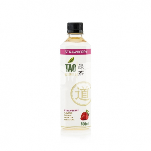 Tao Zöld Tea Gránátalma Steviával 500 ml • Egészségbolt