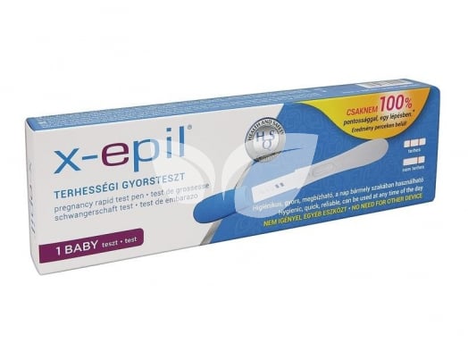 Terhességi Gyorsteszt Pen X-Epil • Egészségbolt