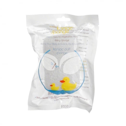 The Konjac Sponge Konjak fürdőszivacs babáknak 1 db • Egészségbolt