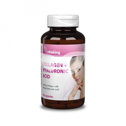 Vitaking Collagen+Hyaluronic Acid 60DB - ÚJ • Egészségbolt