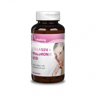 Vitaking Collagen+Hyaluronic Acid 60DB - ÚJ
