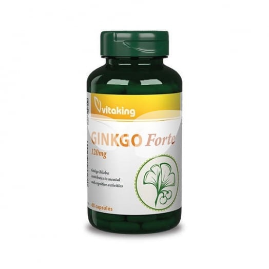 Vitaking Ginkgo Forte 120mg (60) kaps • Egészségbolt