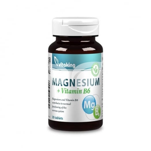Vitaking Magnézium Citrát  + B6-vitamin (30) tab • Egészségbolt