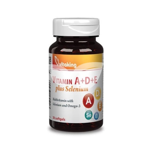 Vitaking Multivitamin Szelénnel és Omega-3-mal • Egészségbolt