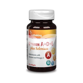 Vitaking Multivitamin Szelénnel és Omega-3-mal