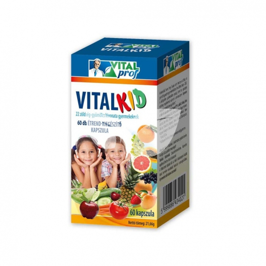 Vital Prof Vitalkid 22 Multifrutti 60 Db • Egészségbolt