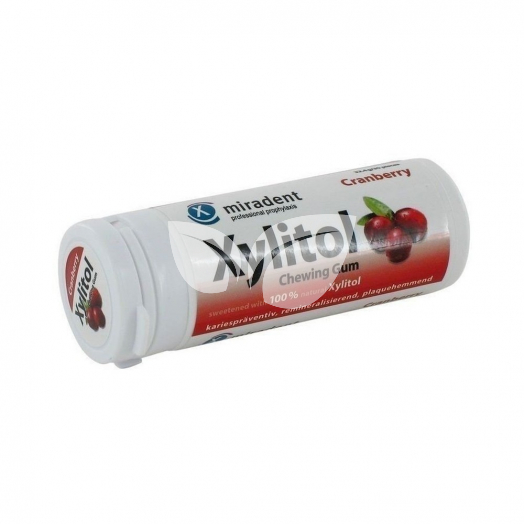 Xylitol Rágógumi Vörösáfonya • Egészségbolt