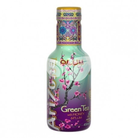 Arizona zöld tea szilva 450 ml • Egészségbolt